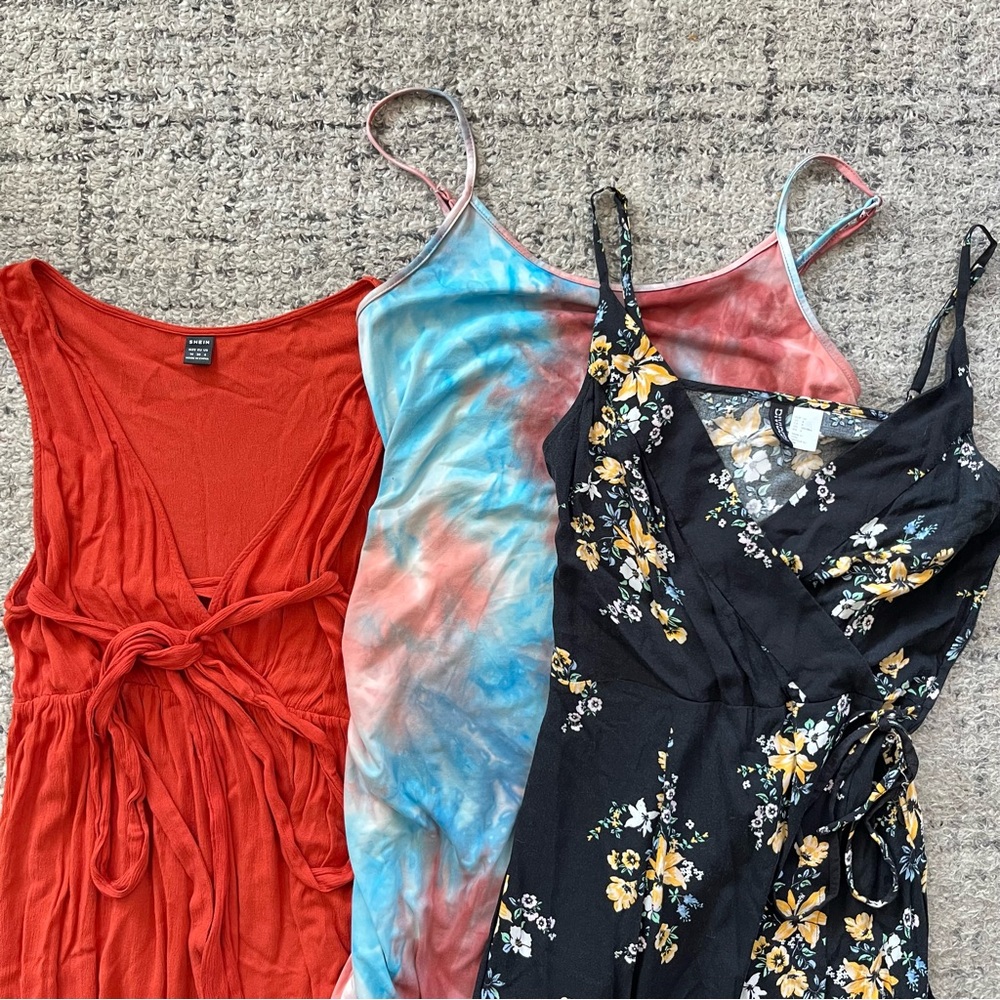 •Spring/summer lot of 3 maxi dresses• Size M